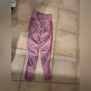 Gymshark pink leggingsgs